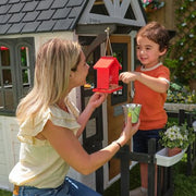 KidKraft Lakeside Bungalow Wooden Playhouse, White