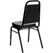 Flash Furniture Vinyl Banquet Stack Chair, Black (Select Quantity)