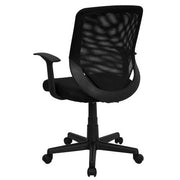 Flash Furniture Mid-Back Mesh Office Chair, Black