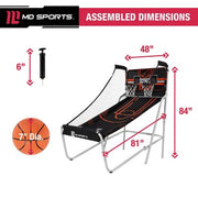 MD Sports Heavy Duty 2-Player Basketball Game