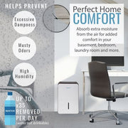 Keystone 35-Pint Dehumidifier with Electronic Controls