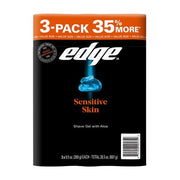 Edge Sensitive Skin Shaving Gel for Men (9.5 oz., 3 pk.)