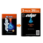 Edge Sensitive Skin Shaving Gel for Men (9.5 oz., 3 pk.)