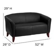 Flash Furniture Hercules Imperial Series Leather Love Seat (Various Colors)