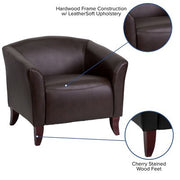 Flash Furniture Hercules Imperial Series Leather Chair (Various Colors)