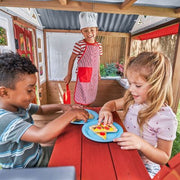 KidKraft Grill & Chill Pizza Party Wooden Outdoor Playhouse