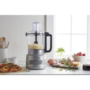 KitchenAid 9 Cup Food Processor Plus, Contour Silver