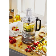 KitchenAid 9 Cup Food Processor Plus, Contour Silver