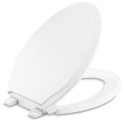 Kohler Retmore White Quiet-Close Antimicrobial Toilet Seat