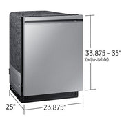 Samsung Smart 44dBA Dishwasher with StormWash+™ (Choose Color)