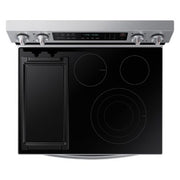 Samsung 6.3 Cu. Ft. Smart Freestanding Electric Range with No-Preheat Air Fry - Convection+ & Griddle