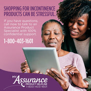 Assurance Women's Incontinence & Postpartum Underwear, L, Maximum Absorbency (54 Count)