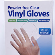 Equate Powder Free Vinyl Gloves