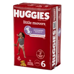 Huggies? Little Movers? Diaper, Size 6 - Image 2