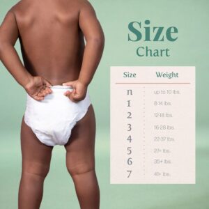 Earth & Eden Sensitive Baby Diapers, Size 1 for Babies Weighing 8 ? 14 lbs. - Image 2