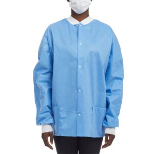 Halyard Health Professional Lab Jacket, Large - Image 1