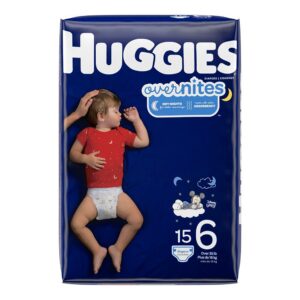 Huggies? OverNites Diaper, Size 6 - Image 1