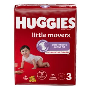 Huggies? Little Movers? Diaper, Size 3 - Image 3
