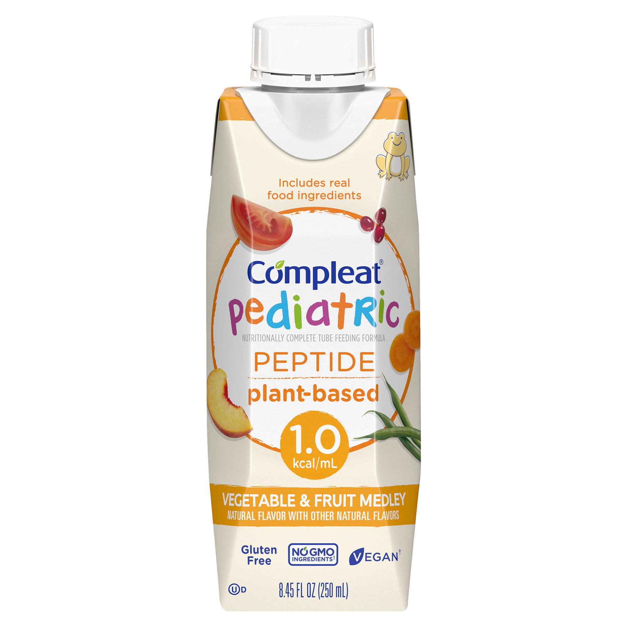 Compleat? Pediatric Peptide Plant-Based Tube Feed Formula, 8.45-ounce carton