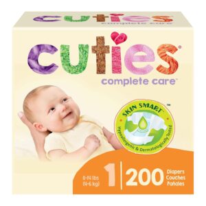 Cuties? Complete Care Diapers, Size 1 - Image 3