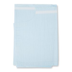 Graham Medical Patient Exam Gown, Medium/Large, Blue - Image 3