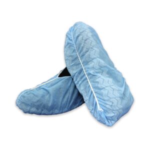 McKesson Shoe Covers, Nonskid Sole, Blue, X-Large - Image 2