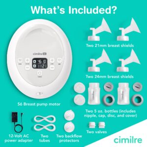 Cimilre? S6+ Adjustable Rechargeable Breast Pump Kit - Image 4