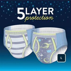 GoodNites? Night Time Underwear, Large for Boys weighing 68 ? 95 lbs. - Image 7