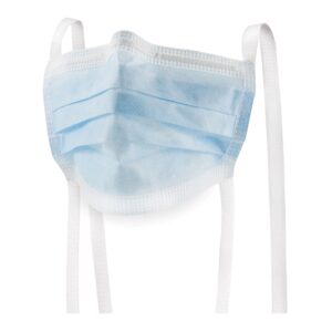 McKesson Classic Style Surgical Mask, Blue - Image 2