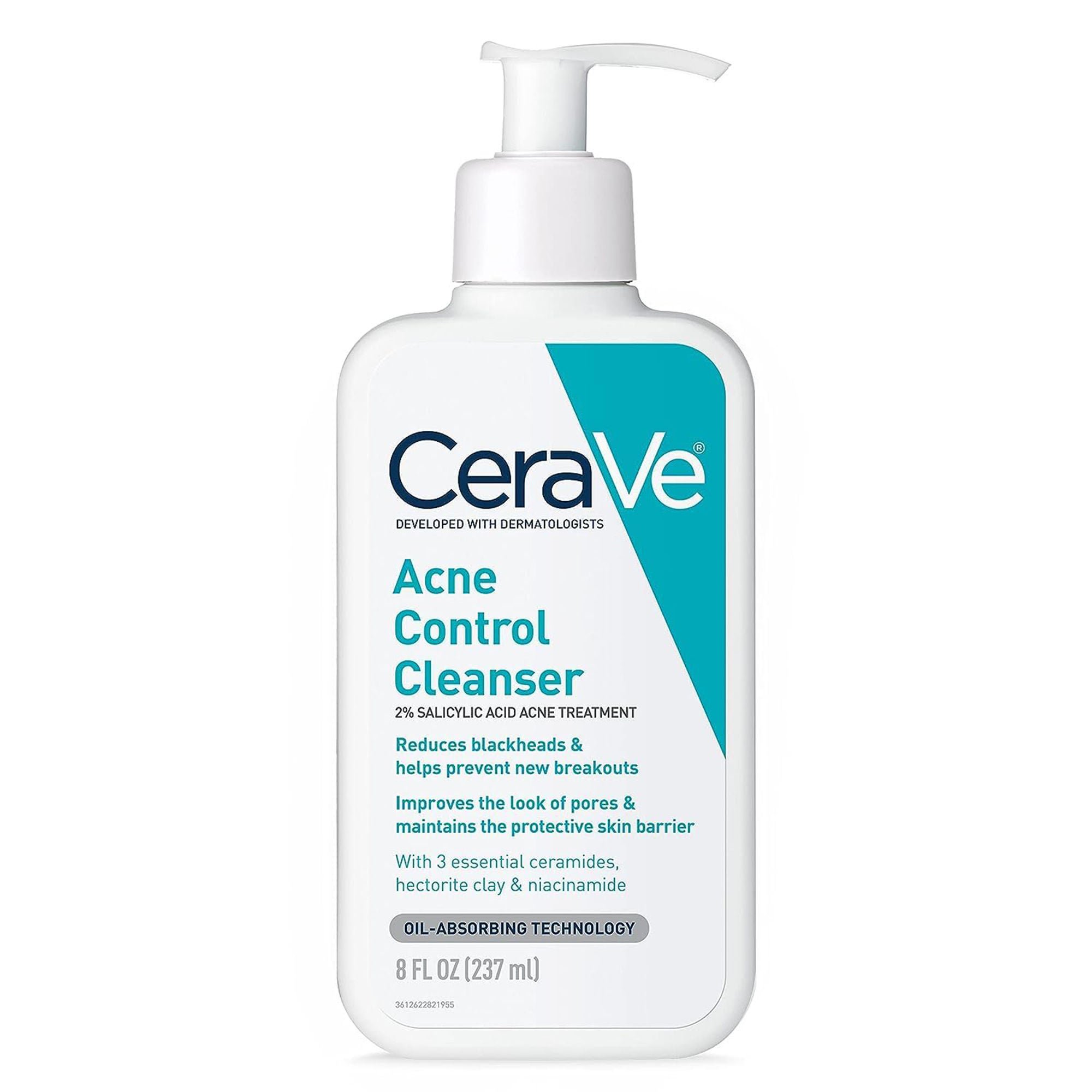 CeraVe? 2% Salicylic Acid Acne Control Cleanser with Ceramides & Hectorite Clay