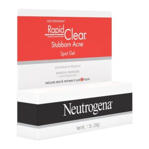 Neutrogena? Rapid Clear Stubborn Acne Spot 10% Benzoyl Peroxide Gel, 1 ounce - Image 4