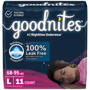 GoodNites? Night Time Underwear, Large for Girls weighing 68 ? 95 lbs. - Image 3