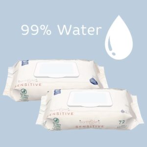 Earth & Eden Sensitive? Baby Wipes, 6.7 x 7.7 Inch, 72 per Pack - Image 2