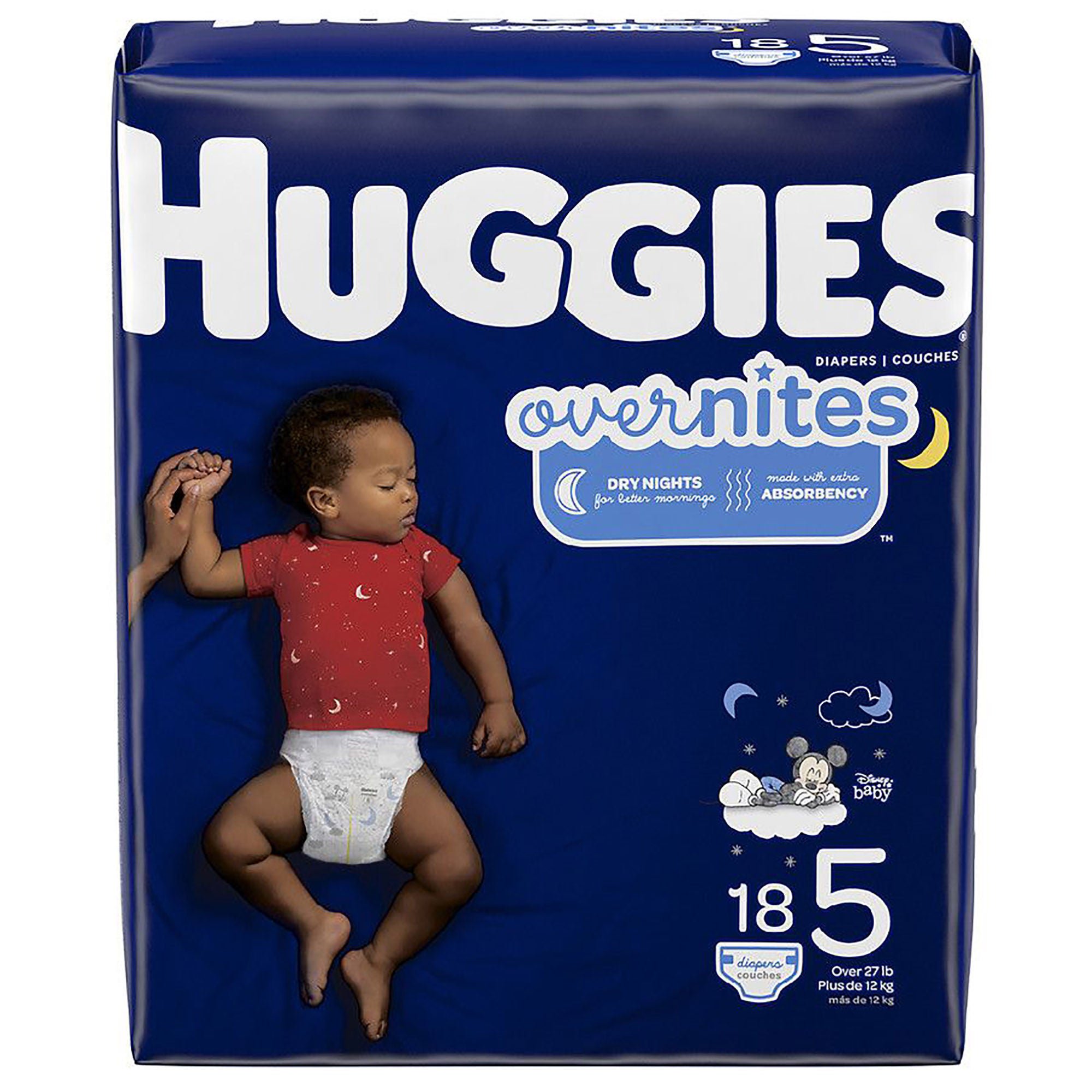 Huggies? OverNites Diaper, Size 5