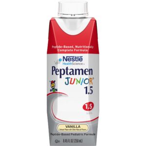Peptamen Junior? 1.5 Peptide-Based Complete Nutrition, Vanilla - Image 1