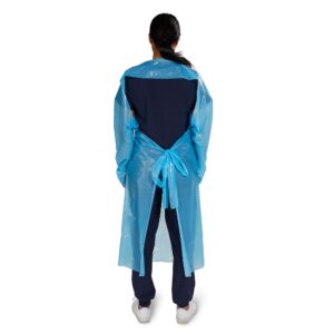 McKesson Nonrated Isolation Gown, Blue, Extra Large - Image 2