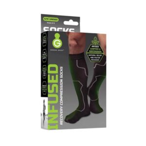 Green Drop Compression Knee High Socks Small/ Medium - Image 3