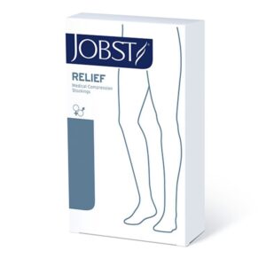 Jobst? Relief Compression Stockings, Knee High, Medium, Beige, Closed Toe - Image 2