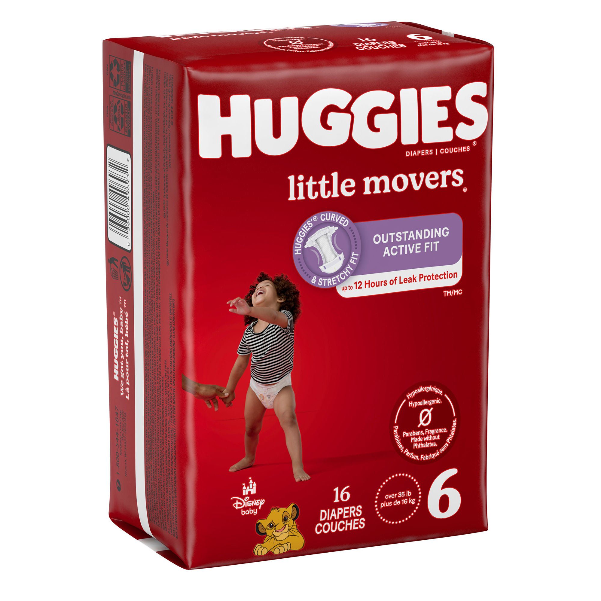 Huggies? Little Movers? Diaper, Size 6