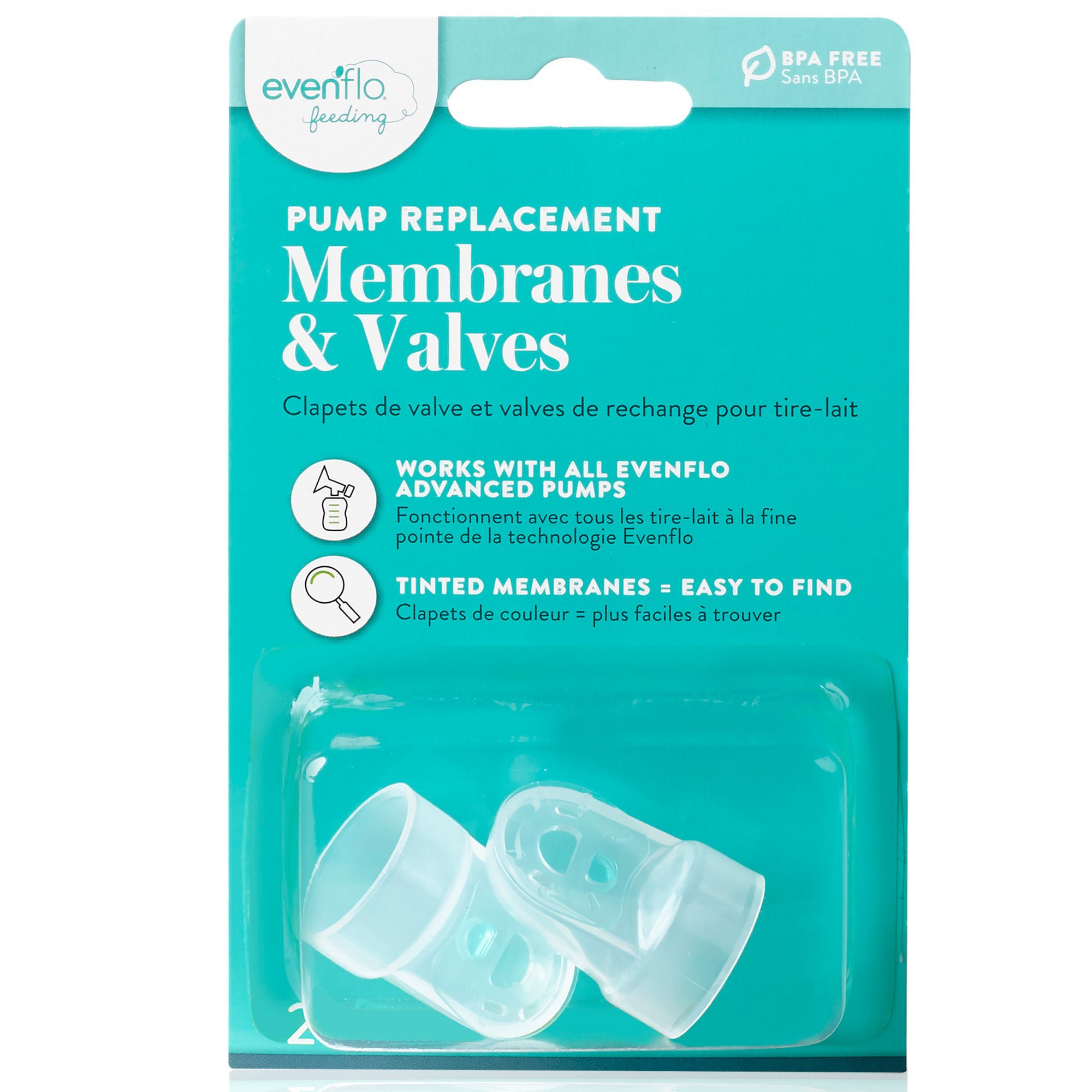 Evenflo? Breast Pump Replacement Membrane and Valve