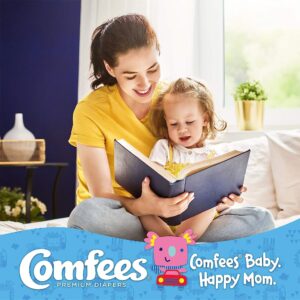 Comfees? Premium Diapers, Unisex, Baby, Tab Closure, Size 4 - Image 4