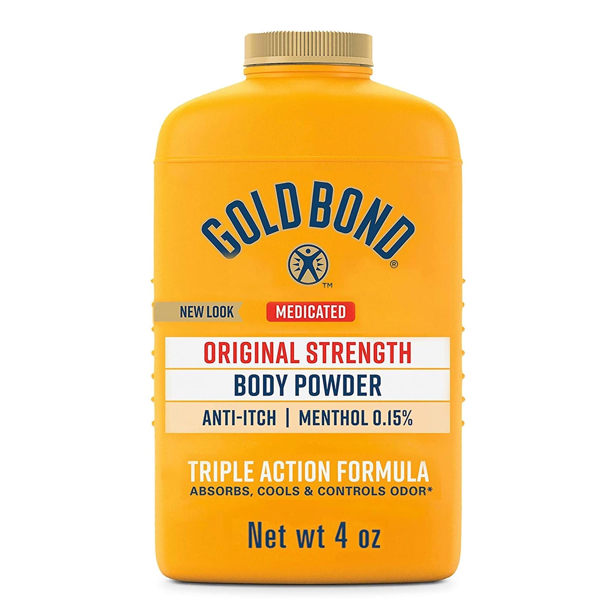 Gold Bond? Original Strength Medicated Body Powder, 4-ounce Shaker Bottle