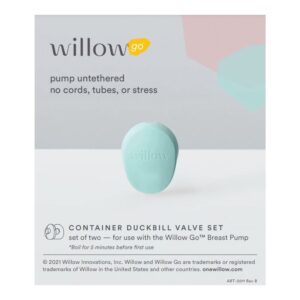 Willow Go? Silicone Duckbill Valve Set for Willow Go Breast Pump - Image 4