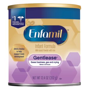 Enfamil? Gentlease? Powder Infant Formula, 12.4-ounce can - Image 1