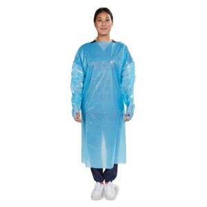 McKesson Nonrated Isolation Gown, Blue, Extra Large - Image 1