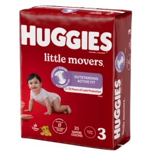 Huggies? Little Movers? Diaper, Size 3 - Image 2