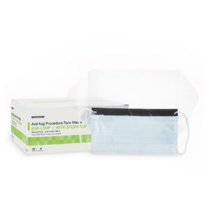 McKesson Procedure Mask with Eye Shield - Image 1