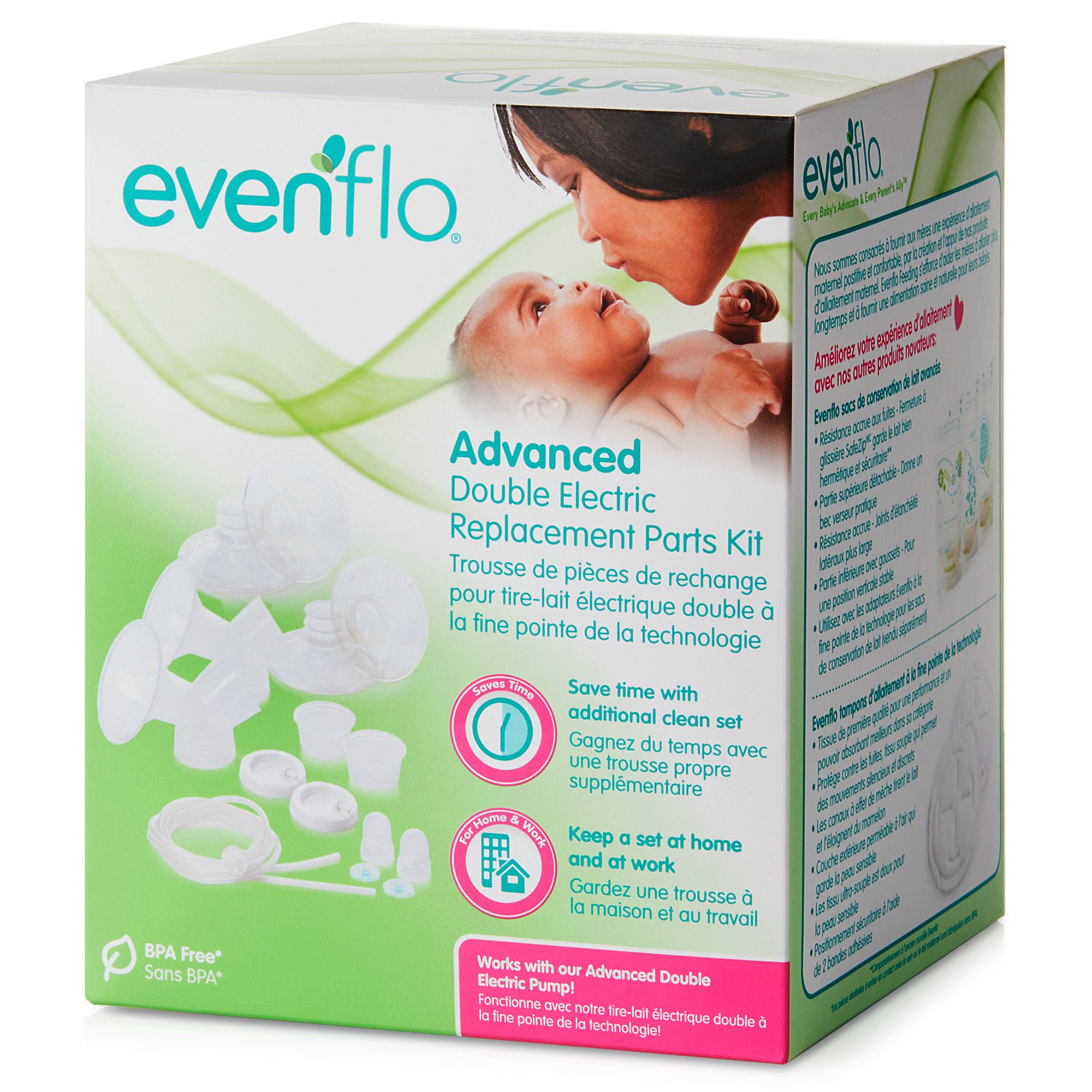 Evenflo? Advanced Breast Pump Replacement Parts Kit