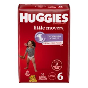 Huggies? Little Movers? Diaper, Size 6 - Image 3