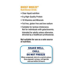 Boost Breeze® Orange Nutritional Drink, 8-ounce Carton - Image 5